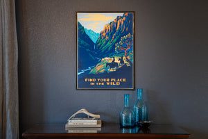 Find Your Place In The Wild Poster