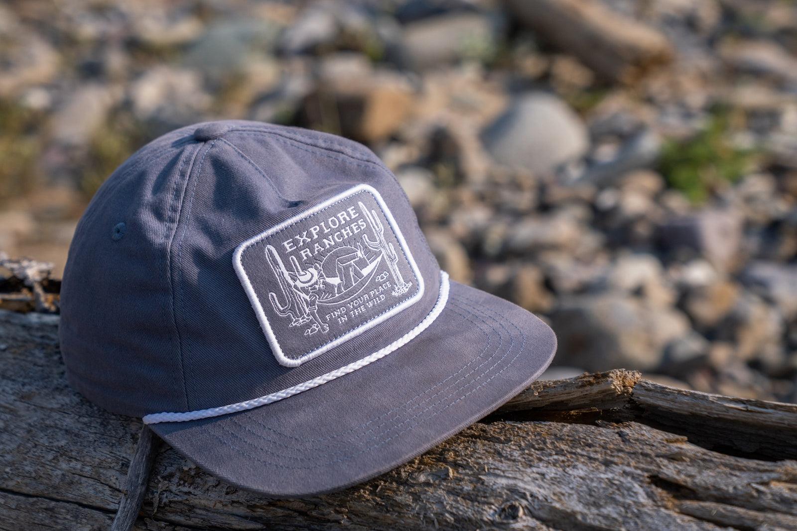 Lazy Cowboy Patch Cap